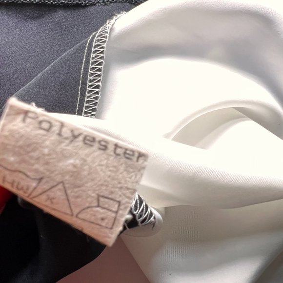 VTG📌 Ronnetta Stunning 90s Bold Color Blocks Big Button Down Blouse - Picture 15 of 16